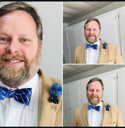 Handmade Bow Tie & Lapel Set — handmade Kenyan fabric neck tie and bow tie by Wrapped Crown 2016